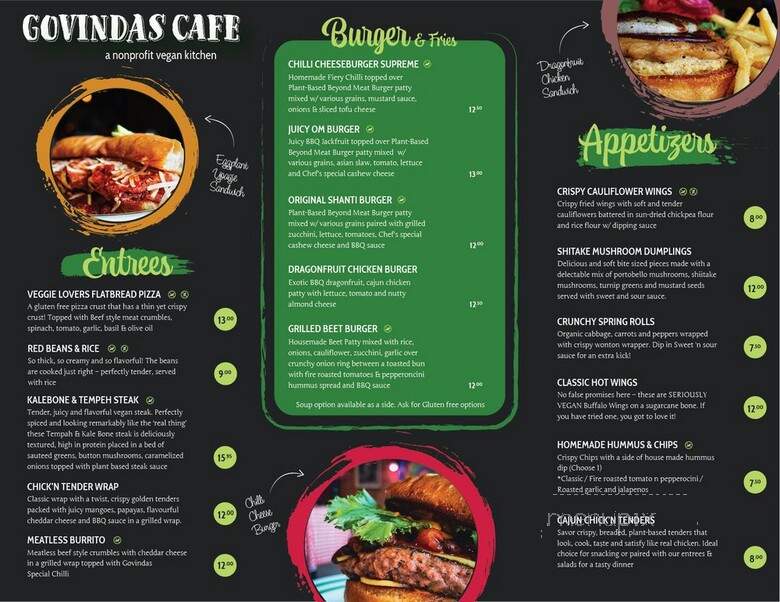 Go Vindas Cafe - Atlanta, GA menu_pic