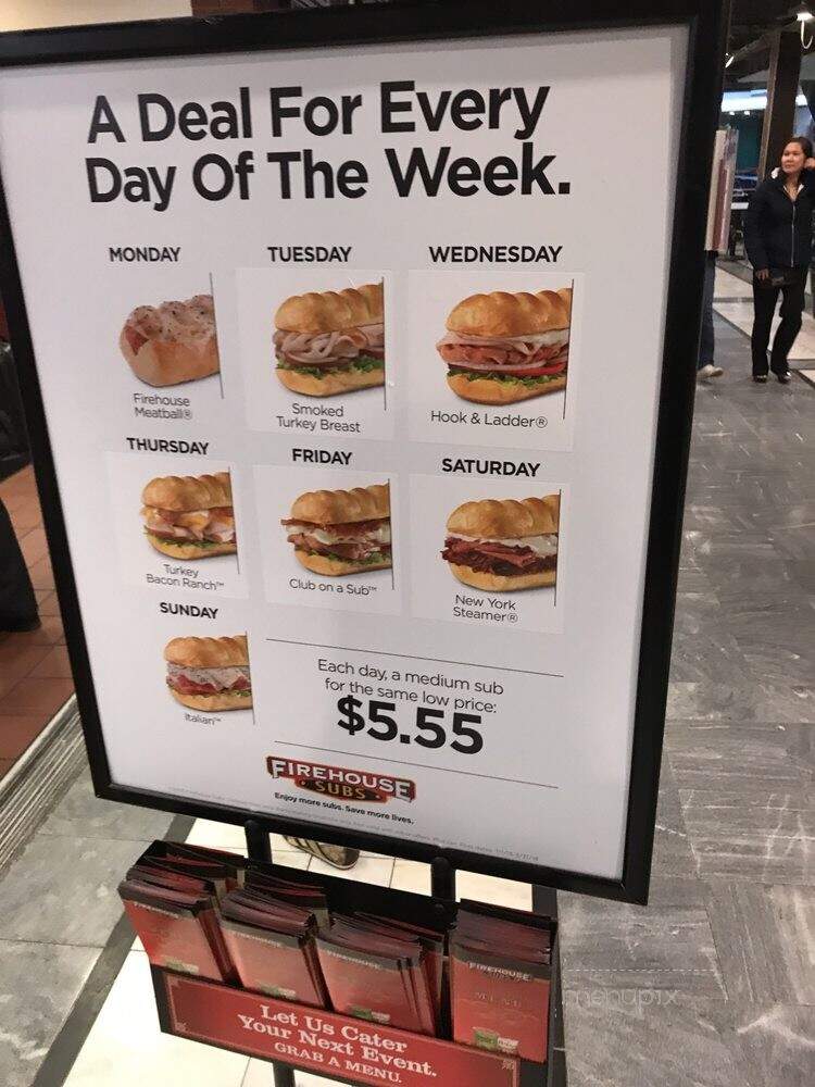 Firehouse Subs - Atlanta, GA menu_pic