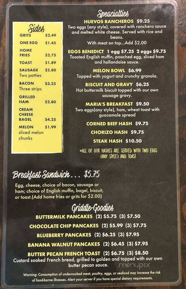 Buenos Dias - Saint Marys, GA menu_pic