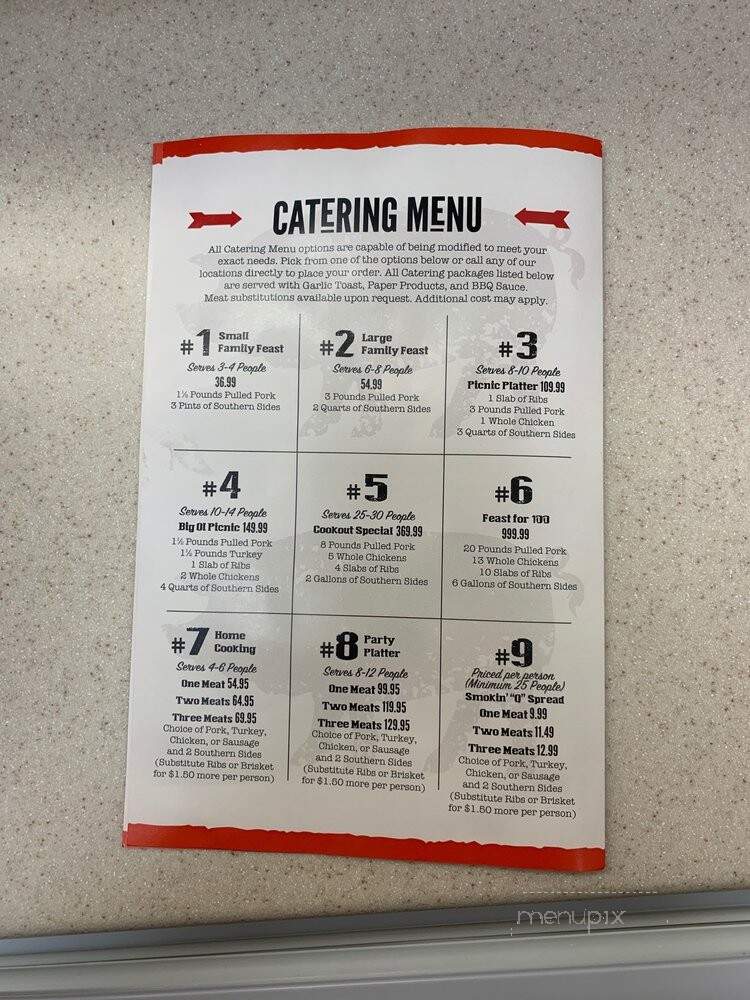 Willie Jewell's - Kingsland, GA menu_pic