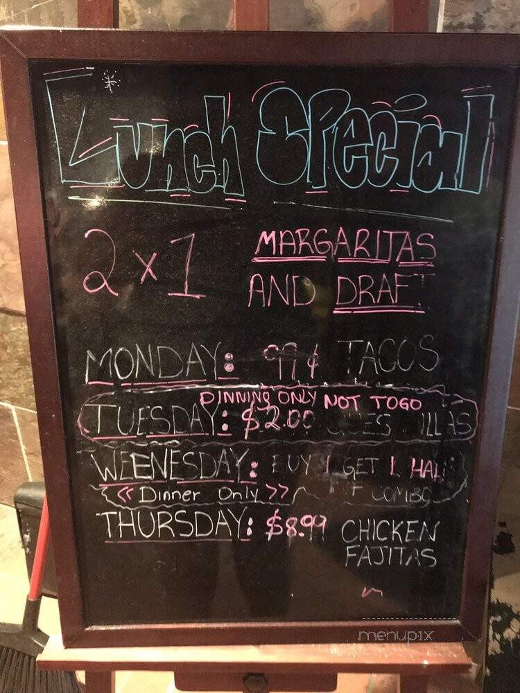 El Jalisco - Tallahassee, FL menu_pic