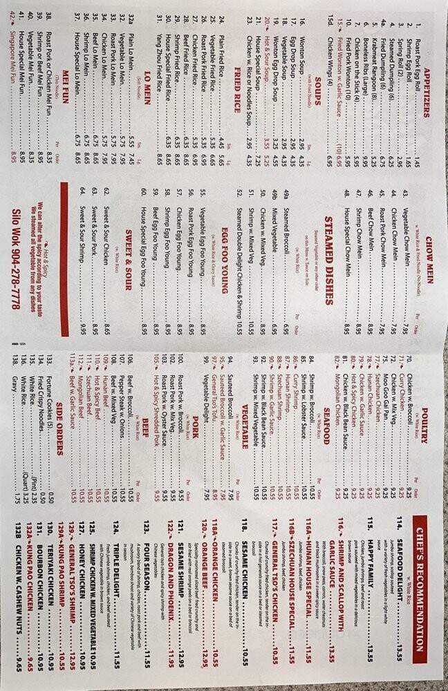 Asian Paradise - Middleburg, FL menu_pic
