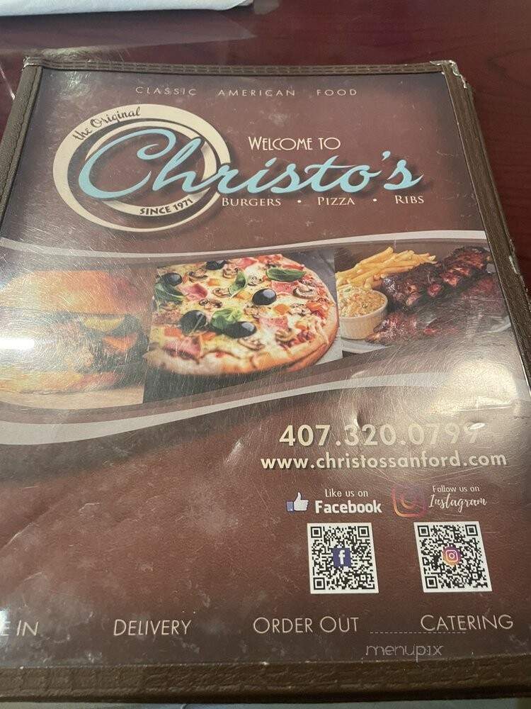 The Original Christo's - Sanford, FL menu_pic