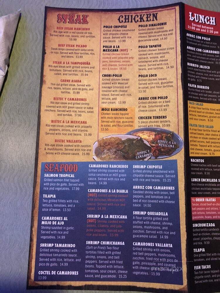 Habaneros Mexican Grill - Sanford, FL menu_pic