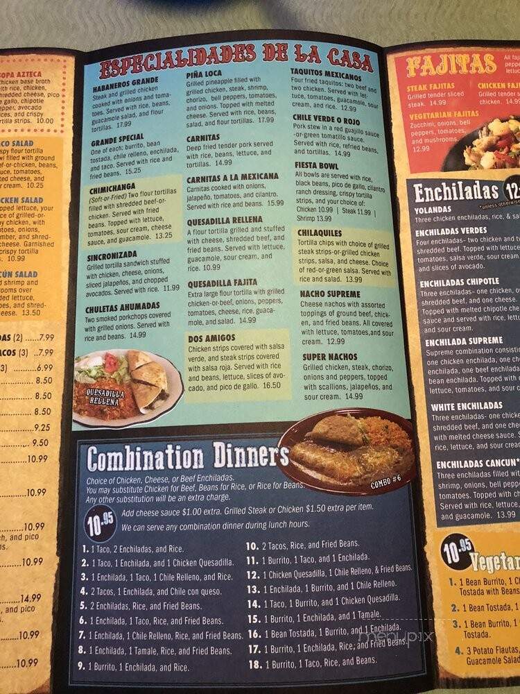 Habaneros Mexican Grill - Sanford, FL menu_pic