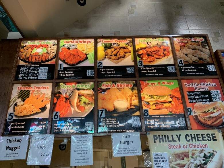 A & D Buffalo's - Jacksonville, FL menu_pic