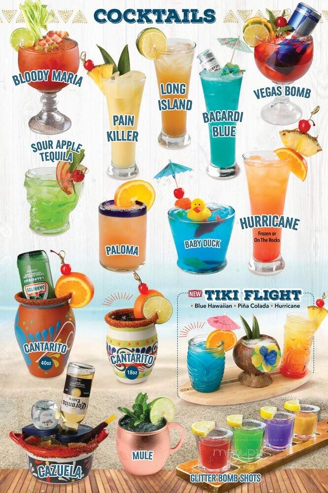 Casa Grande Bar & Grill - Tallahassee, FL menu_pic
