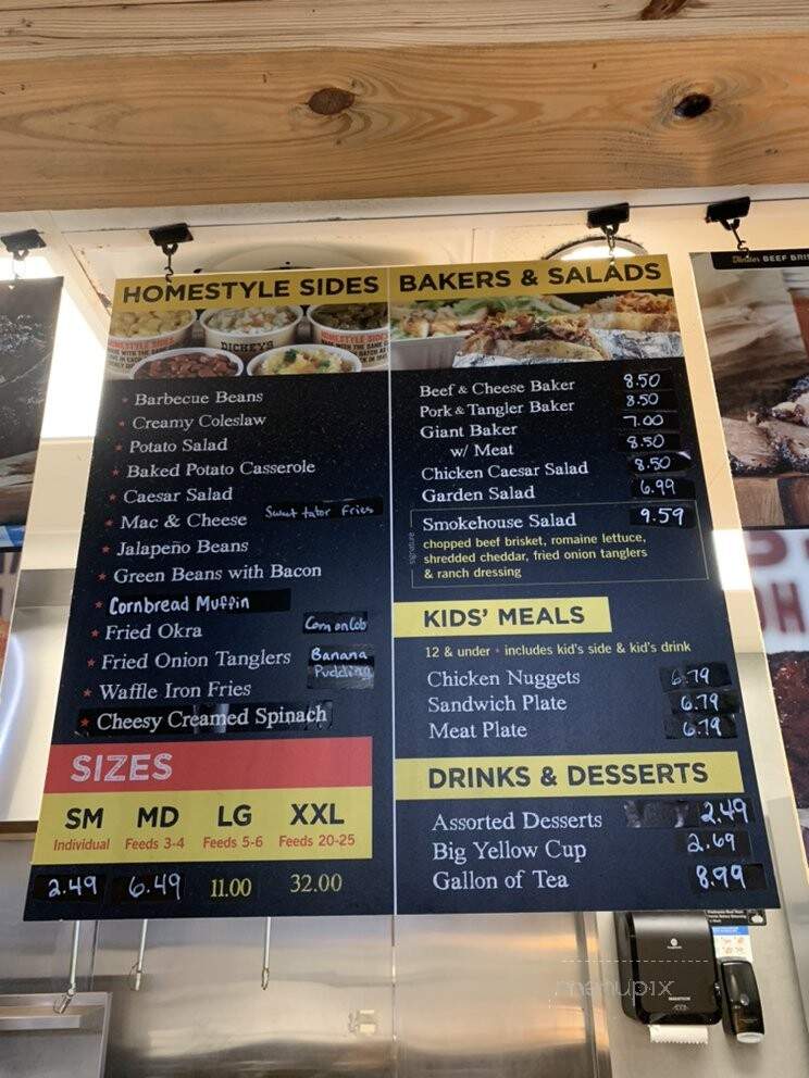 Dickey's Barbecue Pit - Panama City Beach, FL menu_pic