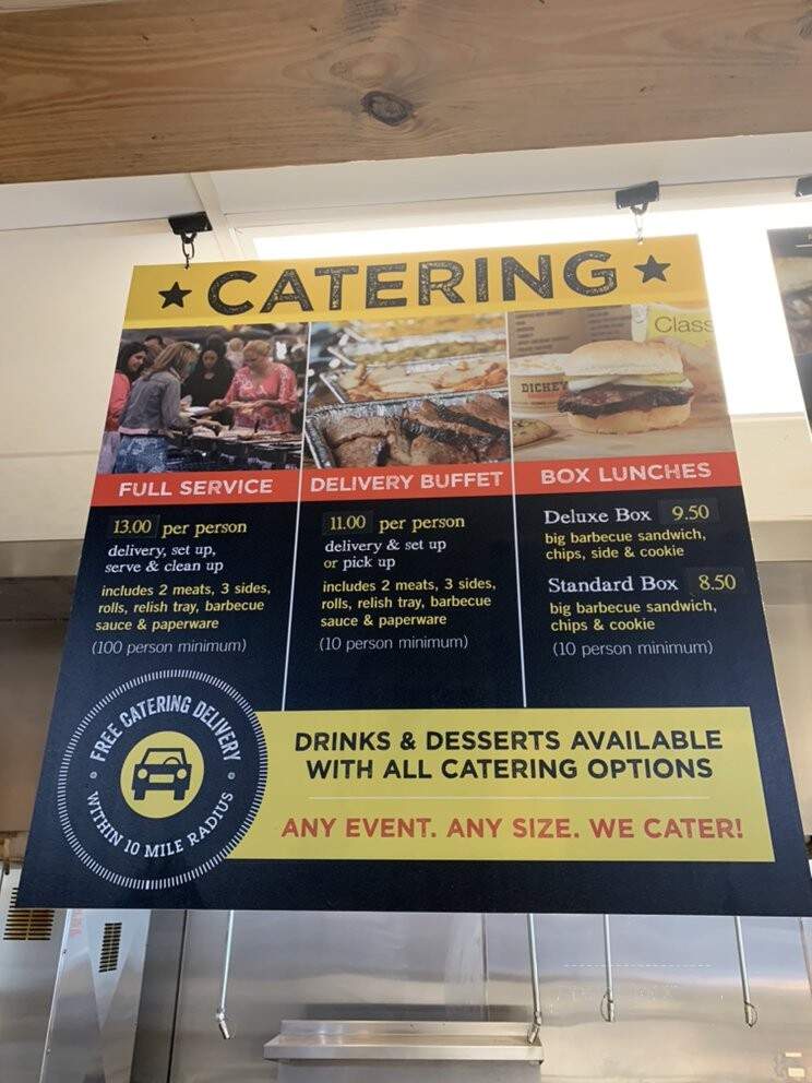 Dickey's Barbecue Pit - Panama City Beach, FL menu_pic