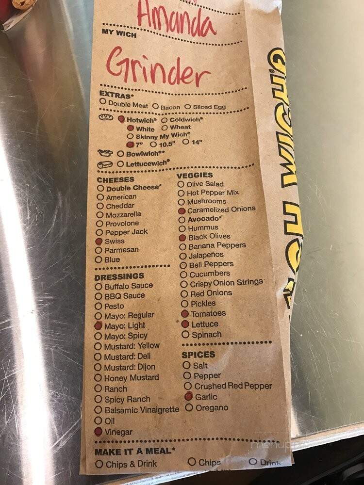 Which Wich - Destin, FL menu_pic