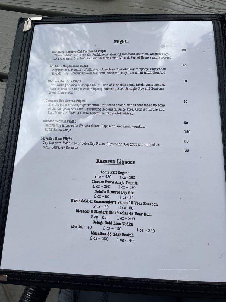 Provisions & Buzz Co. - Orlando, FL menu_pic
