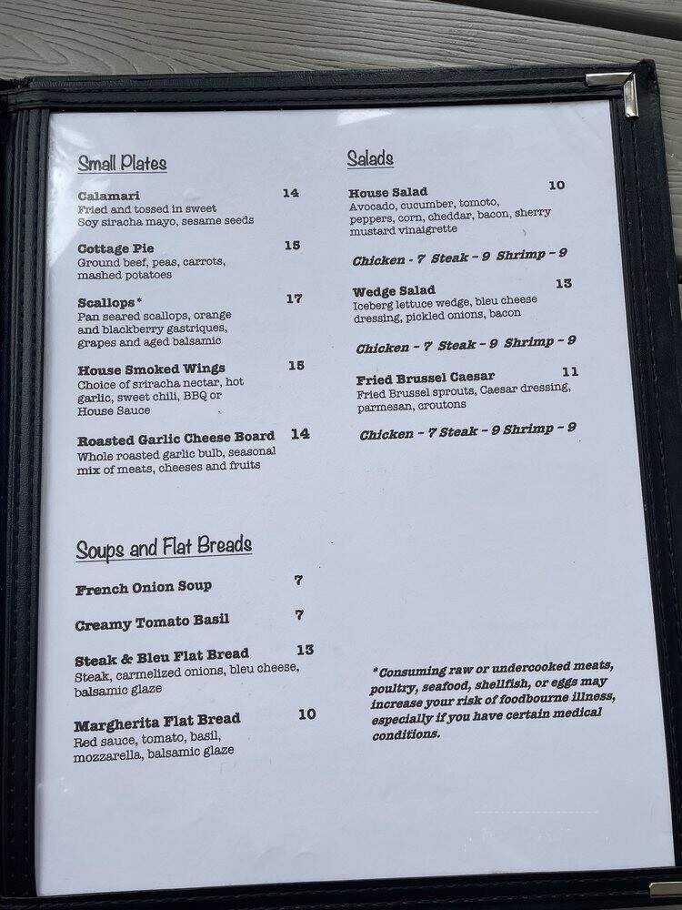 Provisions & Buzz Co. - Orlando, FL menu_pic