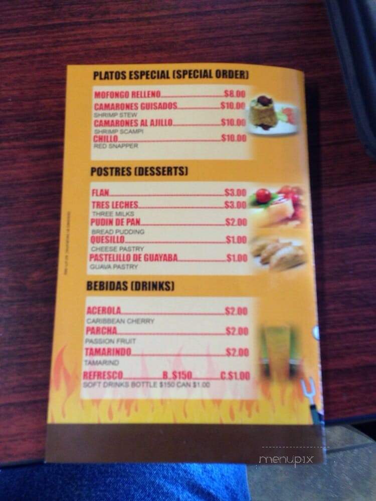 Lechonera Latina #3 - Orlando, FL menu_pic