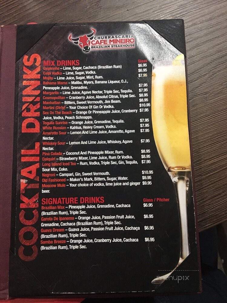 Cafe Mineiro - Orlando, FL menu_pic