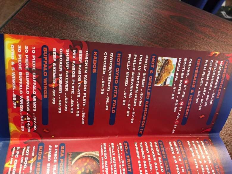 Loop Gyros - Kissimmee, FL menu_pic
