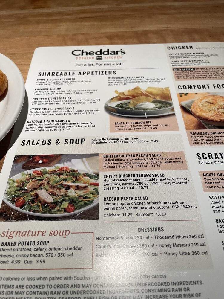 Cheddar's Scratch Kitchen - Kissimmee, FL menu_pic