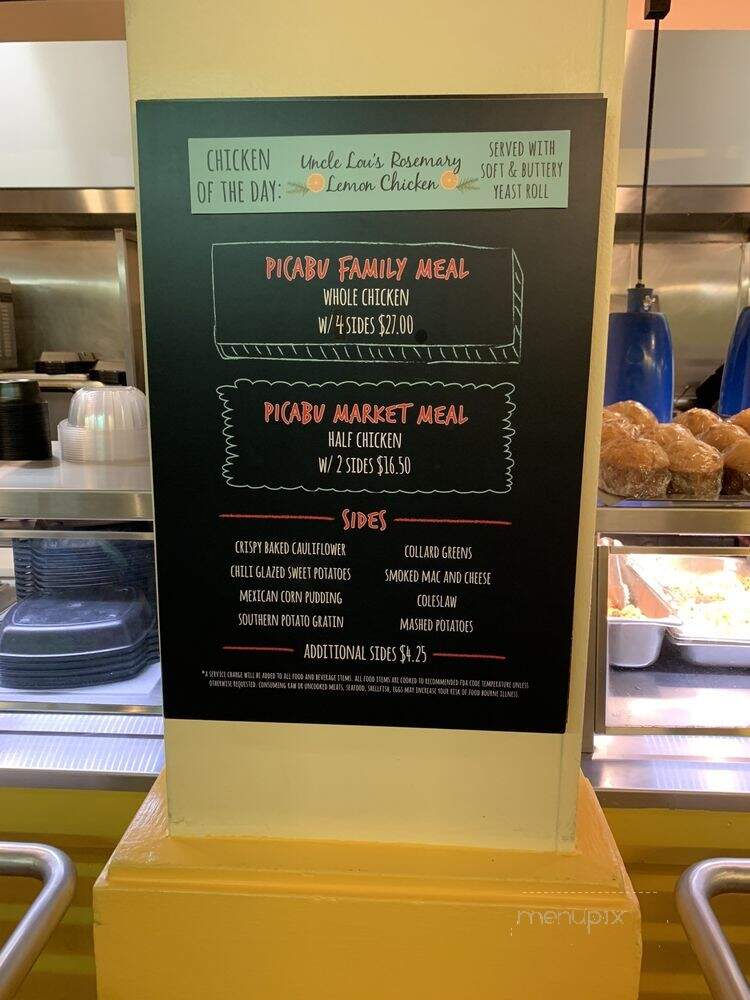 Picabu Restaurant - Kissimmee, FL menu_pic
