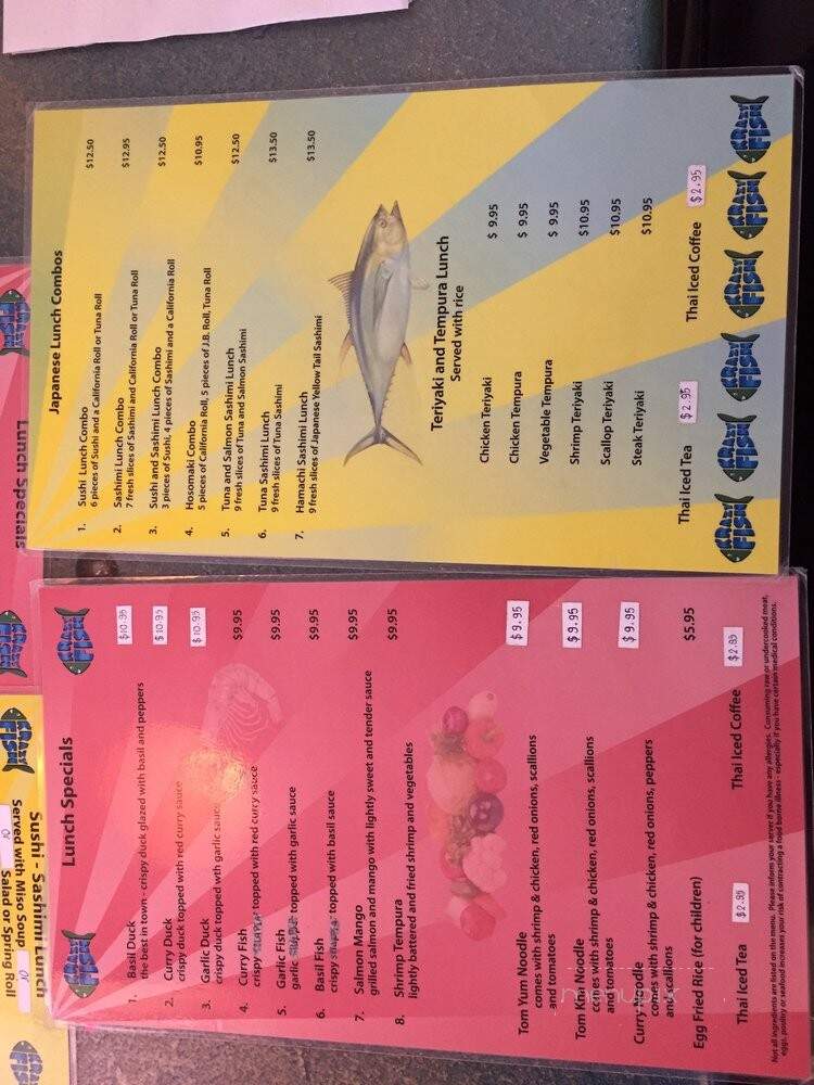 Krazyfish Sushi Thai & More - Fort Pierce, FL menu_pic