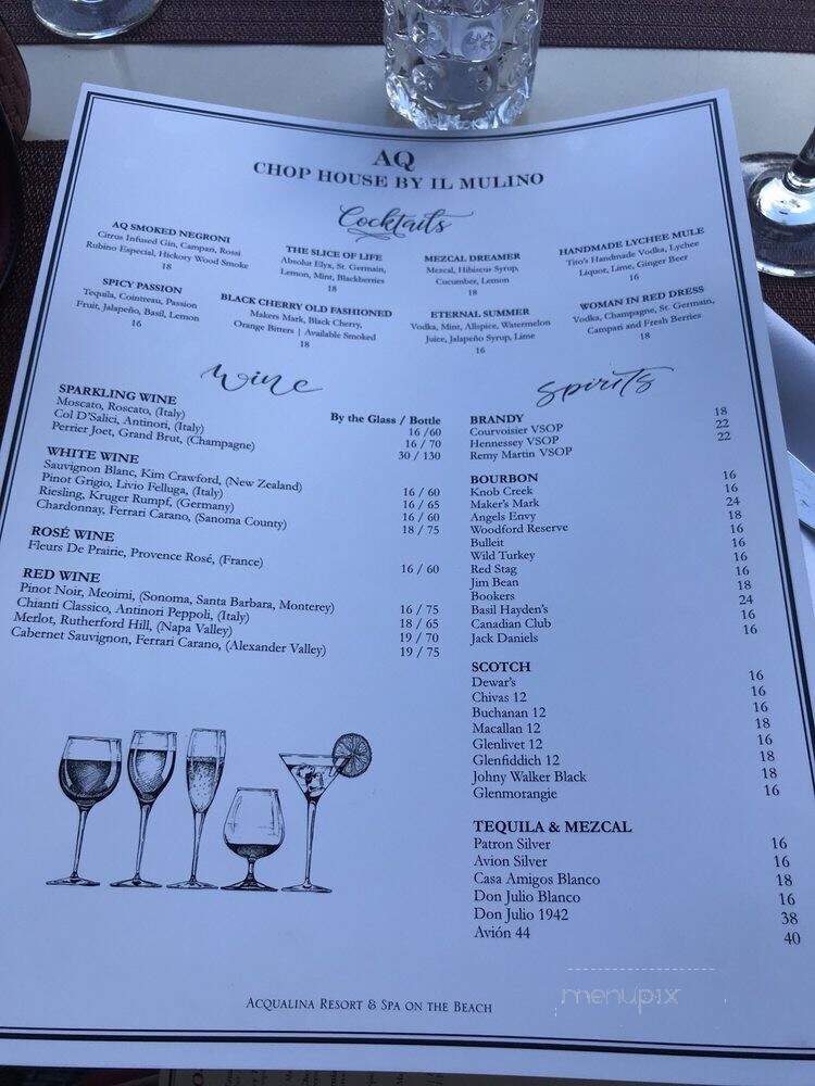 AQ by Acqualina - Sunny Isles Beach, FL menu_pic