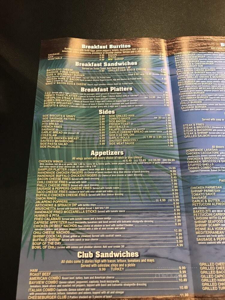 Bayview Pizza & Grill - Fort Lauderdale, FL menu_pic