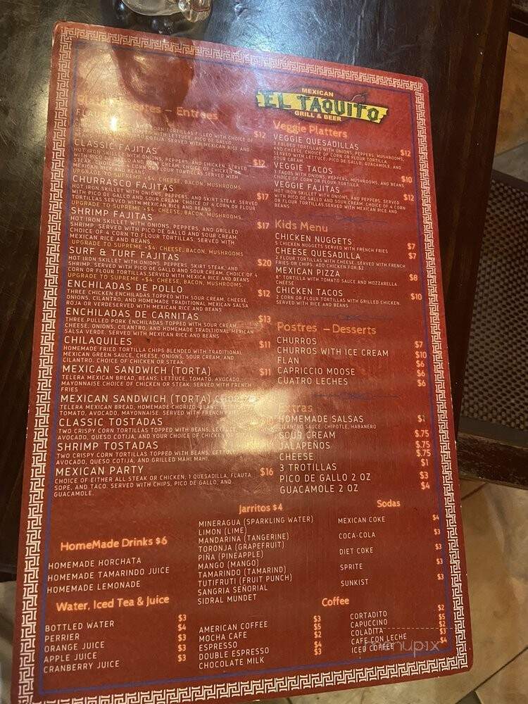 El Taquito ll - Miami, FL menu_pic