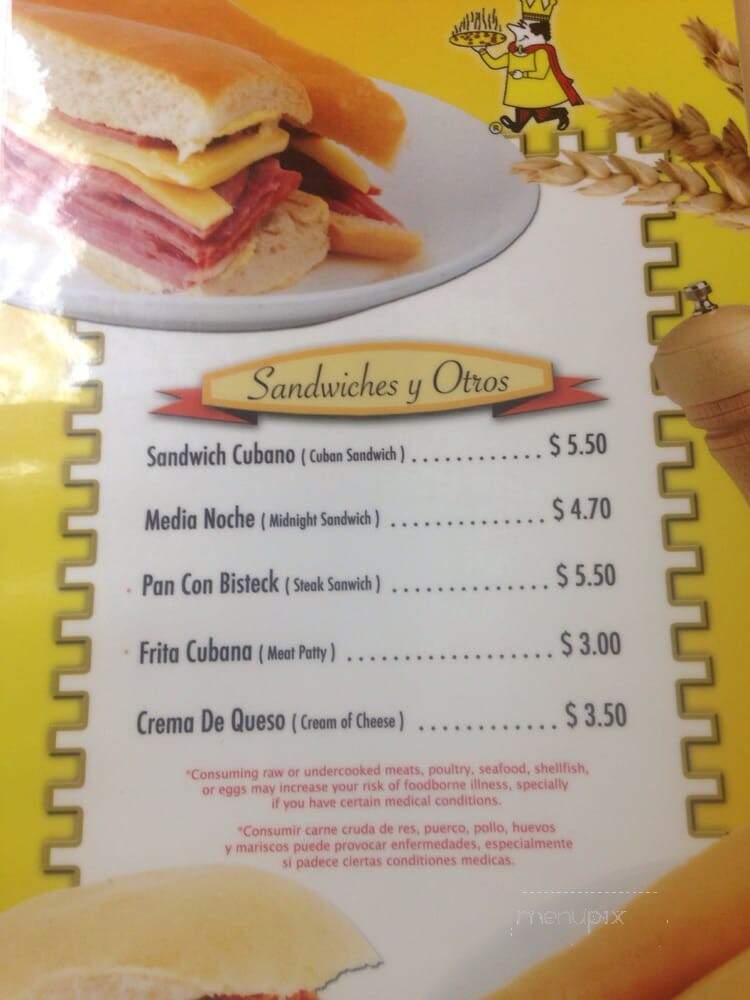 Rey's Pizza - Miami, FL menu_pic
