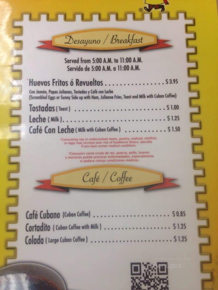 Rey's Pizza - Miami, FL menu_pic