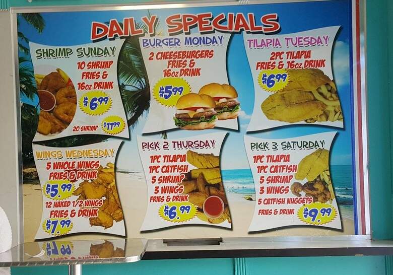 Snappers Fish and Chicken - Fort Lauderdale, FL menu_pic