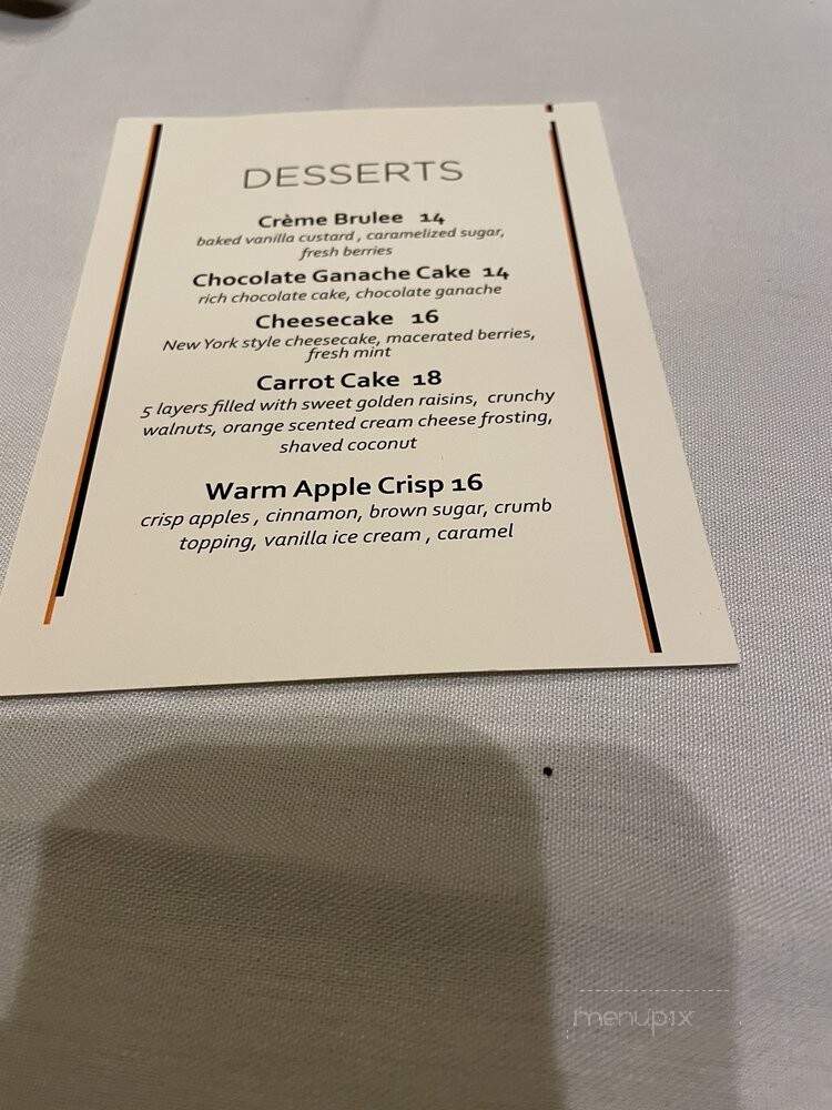 Farradays Steakhouse - Pompano Beach, FL menu_pic
