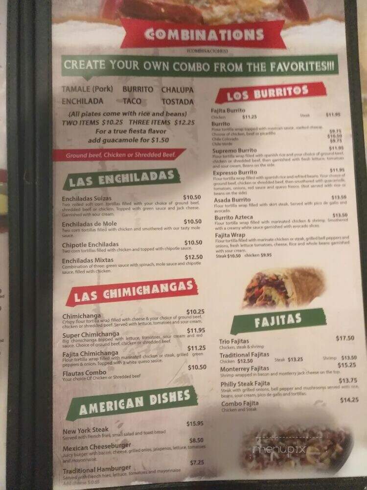 Pueblo Viejo - Stuart, FL menu_pic