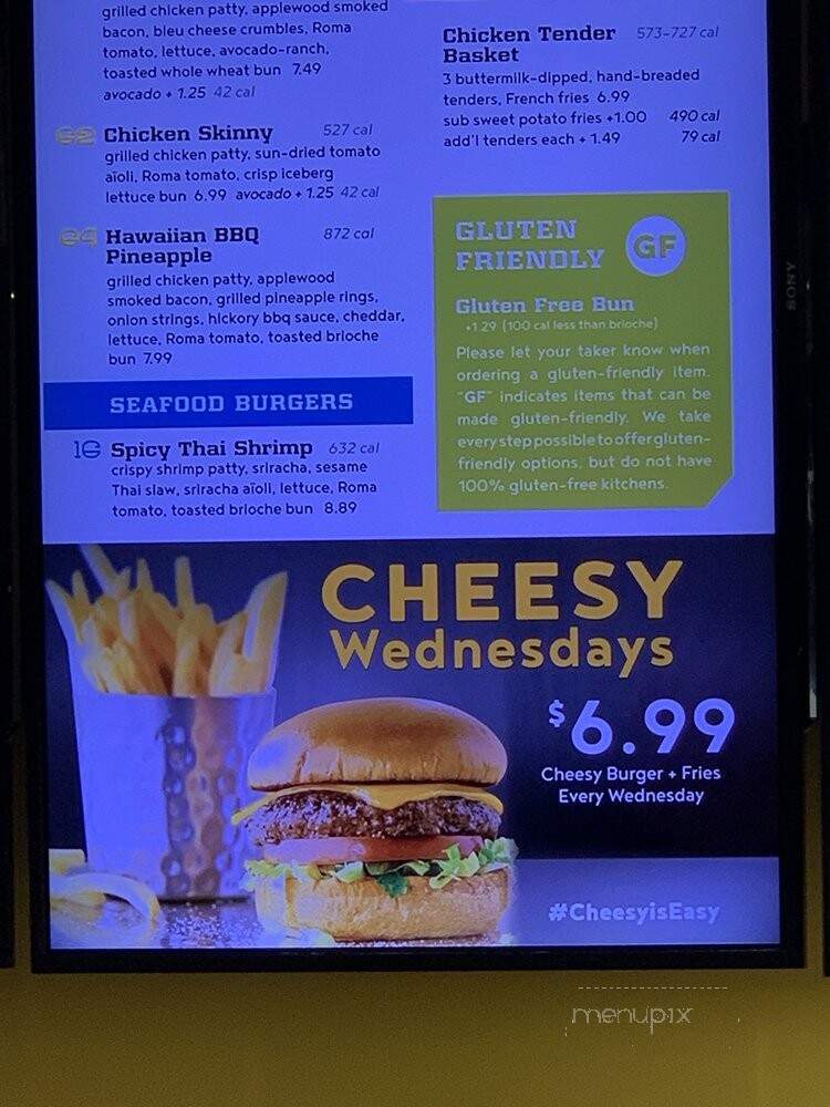 Burger 21 - Tampa, FL menu_pic