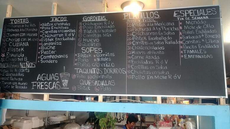 La Chiquita, Taqueria Y Panaderia - Clearwater, FL menu_pic