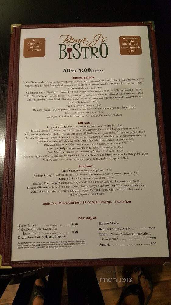 Bema J's Bistro - North Port, FL