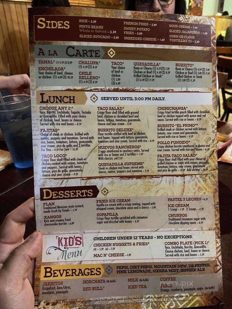 Guad's on Granby - Norfolk, VA menu_pic