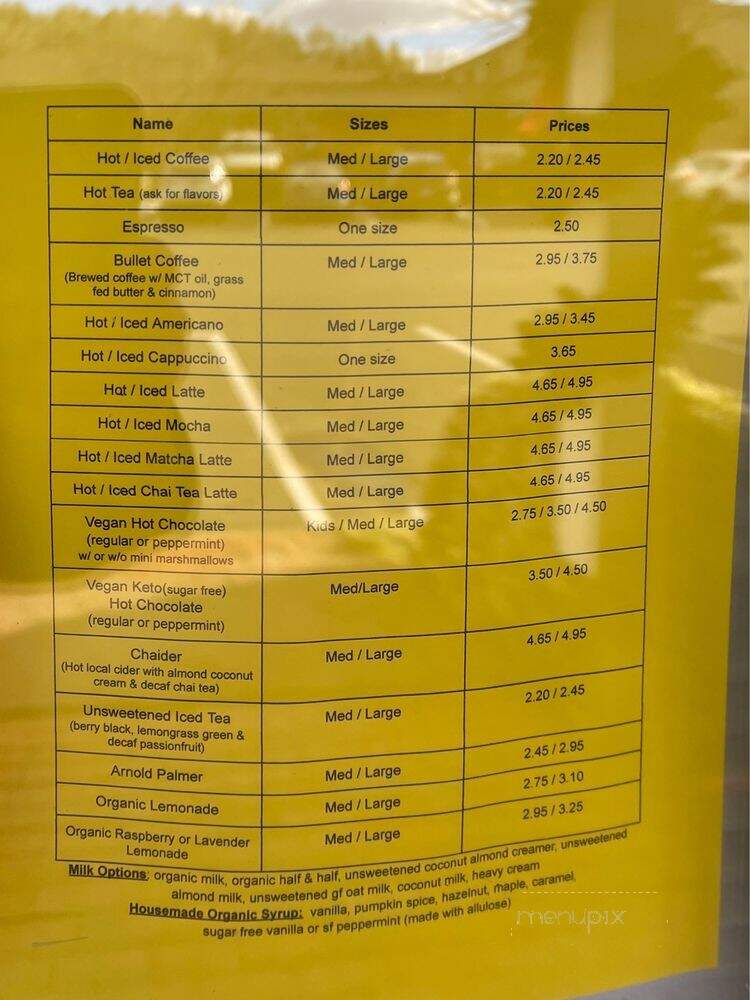 Bridget's Breads - AVON, CT menu_pic