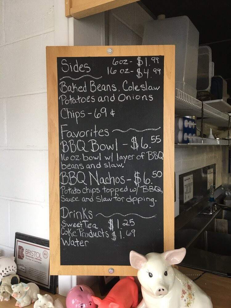 Baconland BBQ - Bristol, TN menu_pic