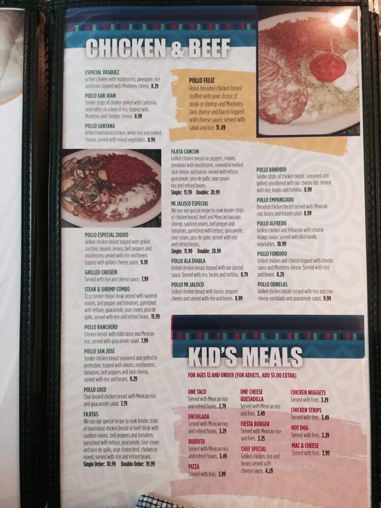 Mi Jalisco - Elizabethtown, KY menu_pic