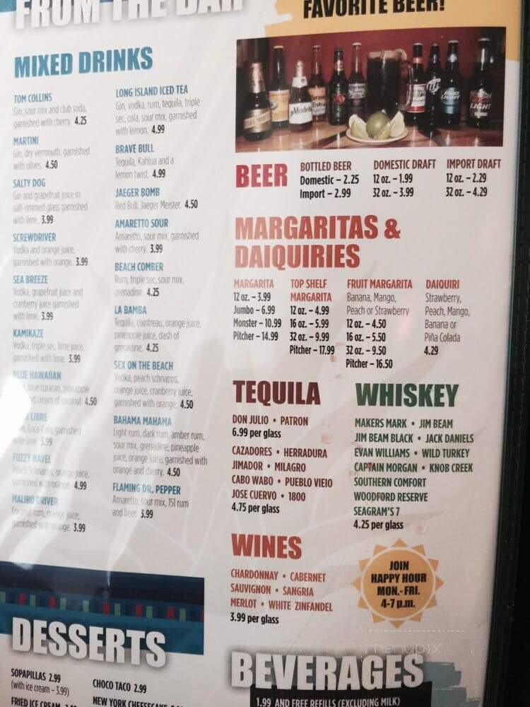 Mi Jalisco - Elizabethtown, KY menu_pic