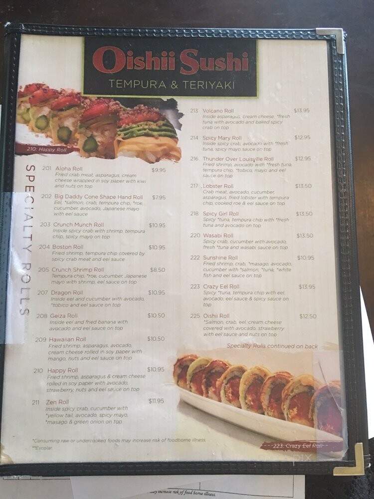 Oishii Sushi - Louisville, KY