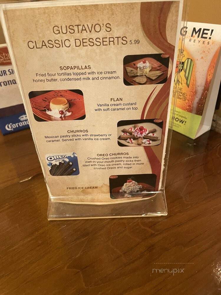 Gustavo's Mexican Grill - Crestwood, KY menu_pic