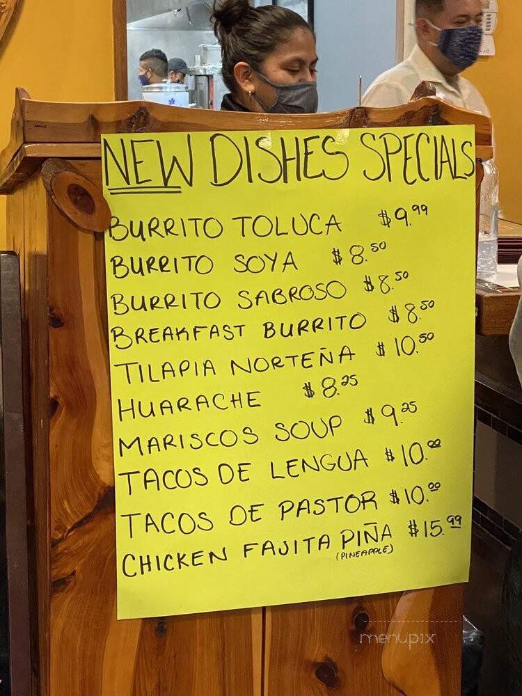 El Nopal - New Albany, IN menu_pic