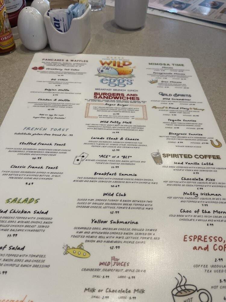 Wild Eggs - Lexington, KY menu_pic