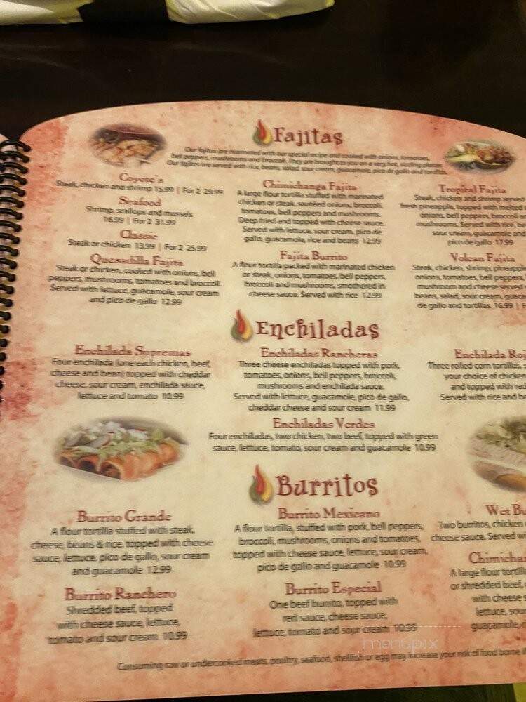 Coyote's Mexican Grill - Chagrin Falls, OH