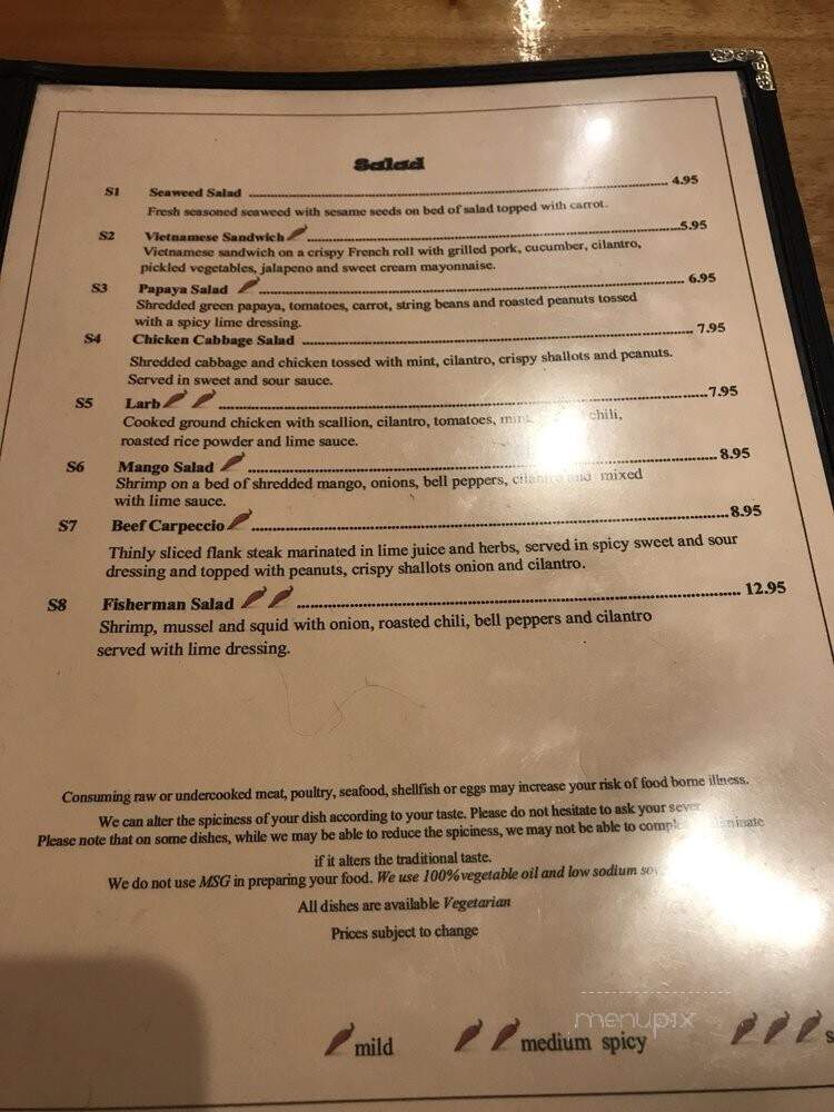 Pho & Rice - Cleveland Heights, OH menu_pic
