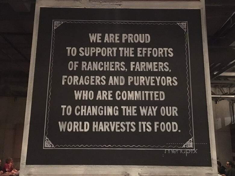 Urban Farmer - Cleveland, OH menu_pic