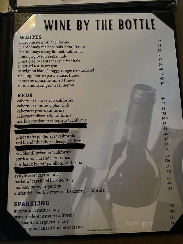 Georgetown - Cleveland, OH menu_pic