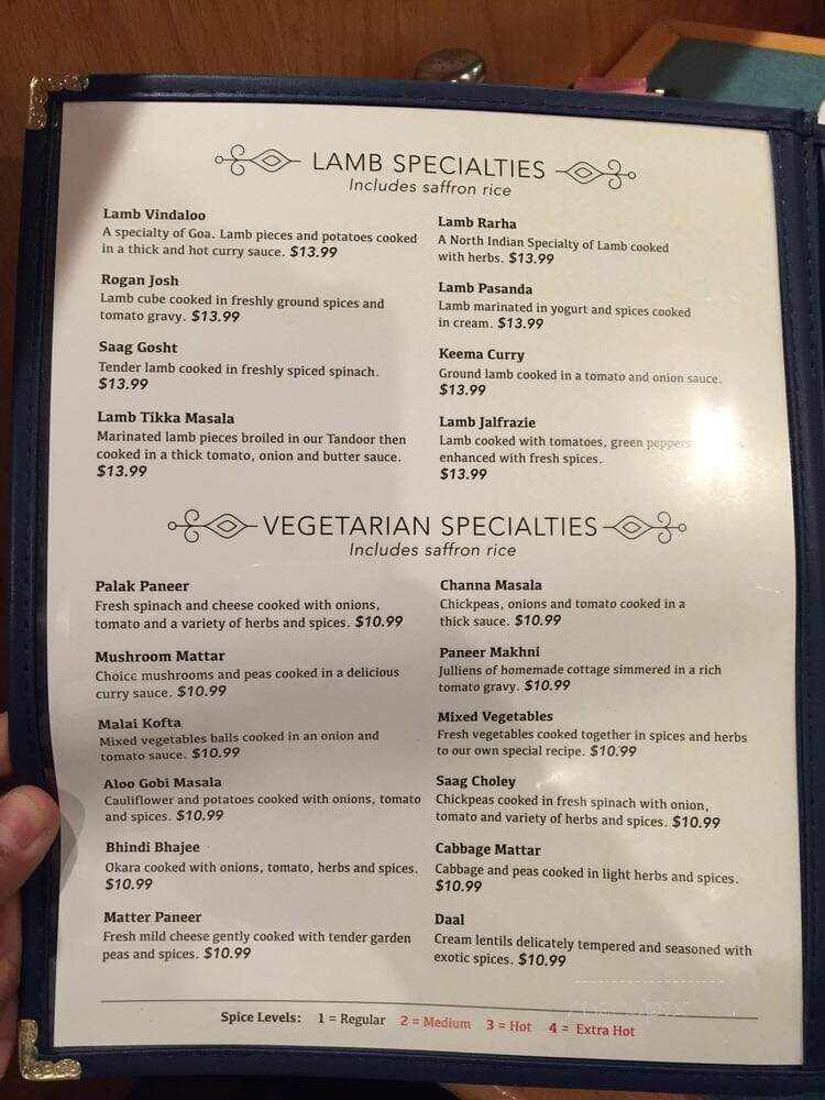 Tandoor Opentable - Pisgah, OH menu_pic