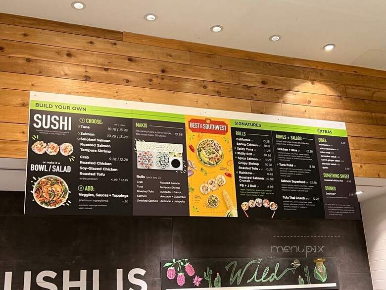 Fusian - Dayton, OH menu_pic
