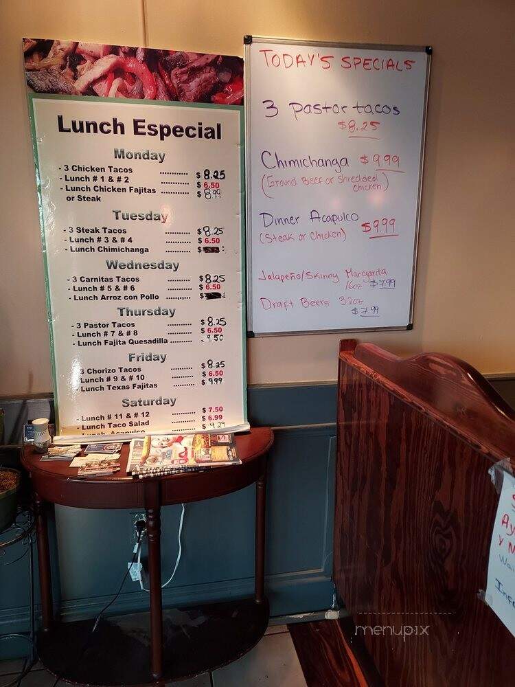 Tacos a La Diabla - Indianapolis, IN menu_pic