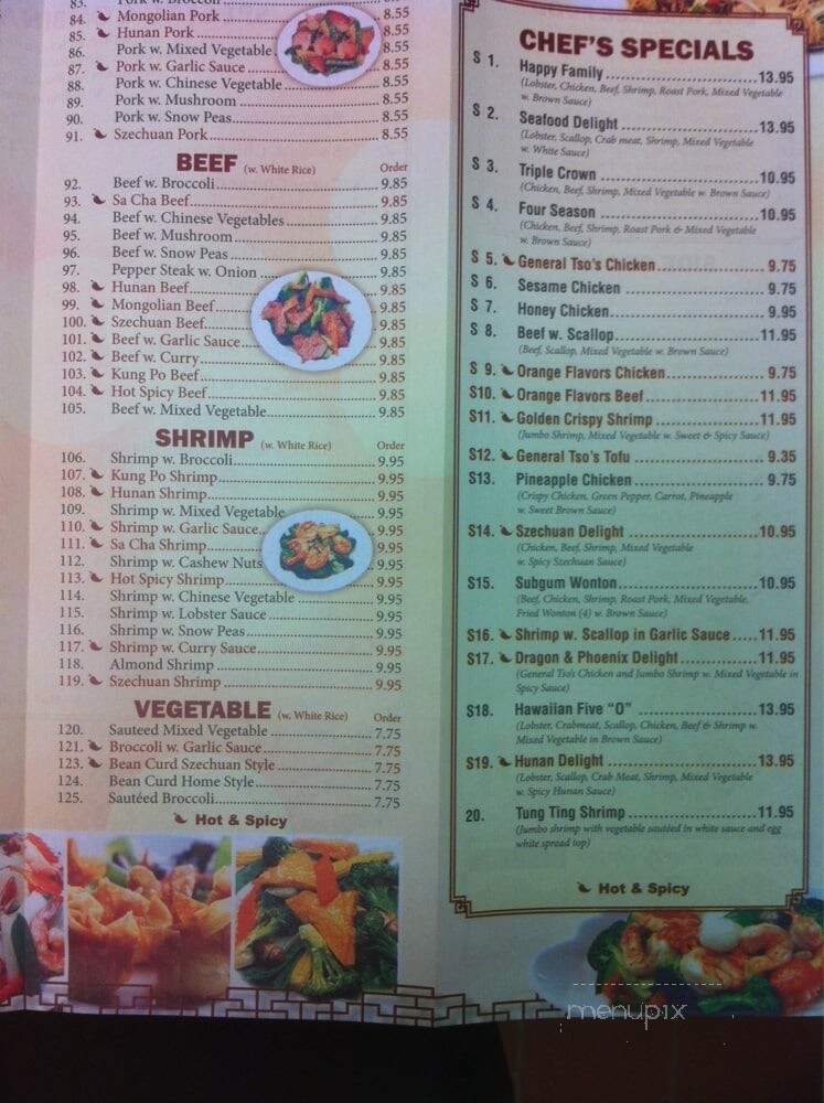 China 1 - Almont, MI menu_pic